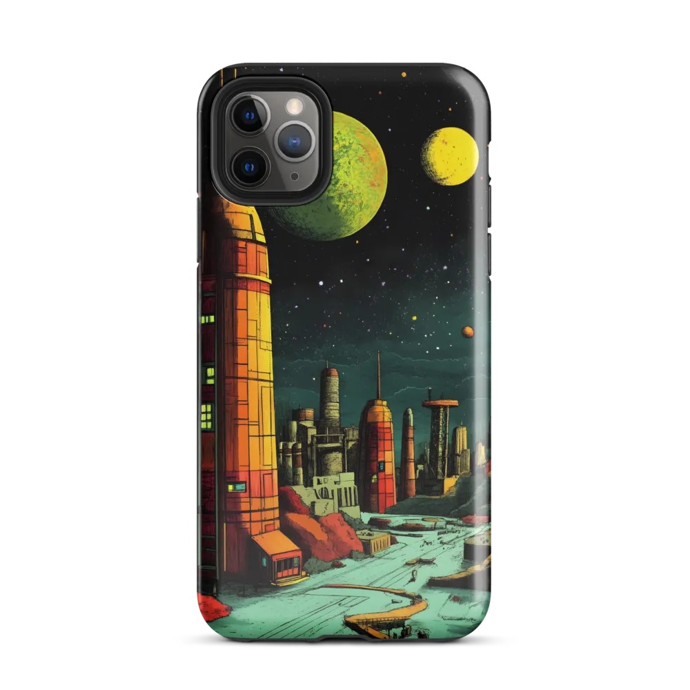 Cosmic Cityscape | Phone Case |  11 Pro Max | Tough Case | Glossy