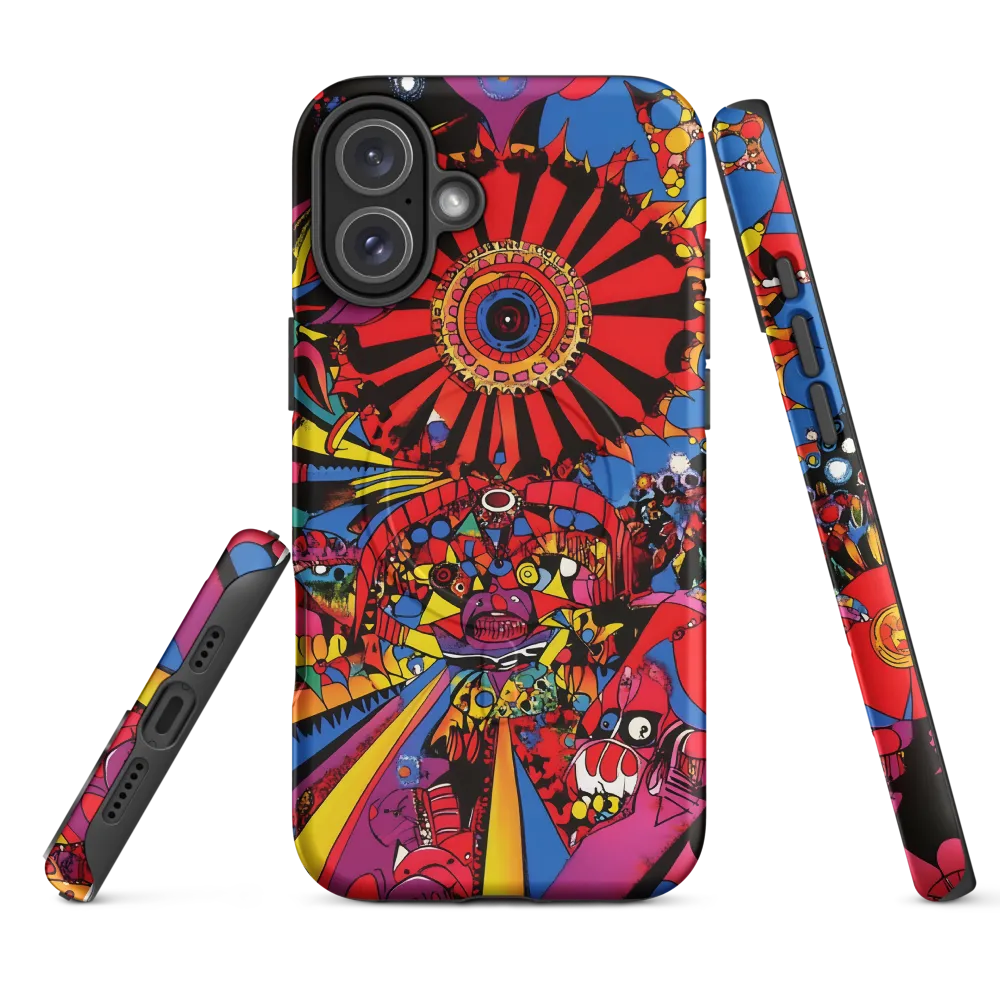 Cosmic Kaleidoscope | Phone Case |  16 Plus | MagSafe® Tough Case | Matte