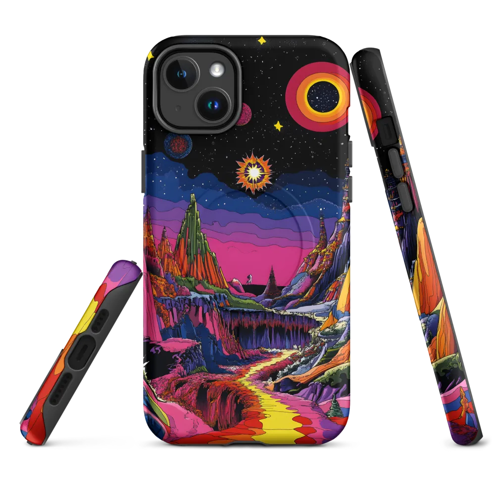 Galactic Wonders: A Journey Through an Alien Landscape