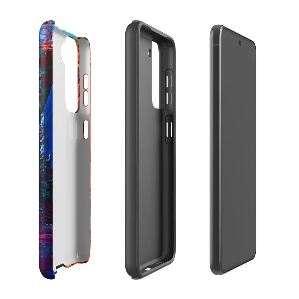 Vibrant Urban Horizons | Phone Case |  S21 FE | Tough Case | Matte