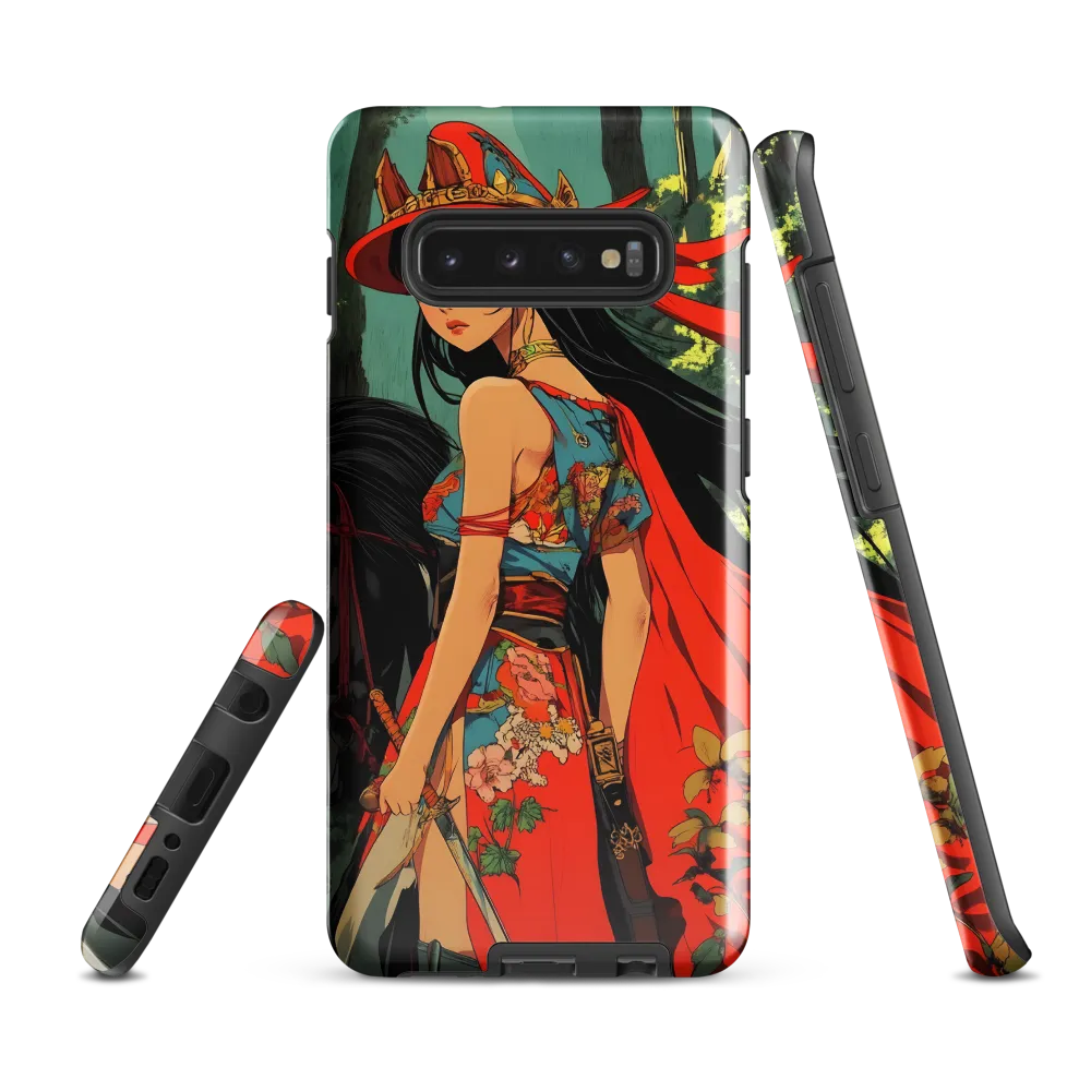 The Warrior's Resolve | Phone Case |  S10 Plus | Tough Case | Glossy