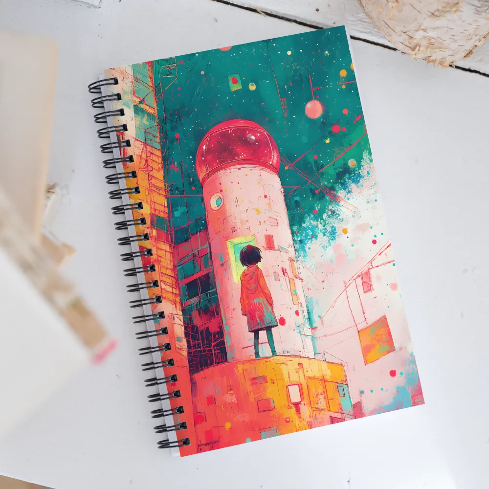 A Tower of Dreams | Spiral Notebook