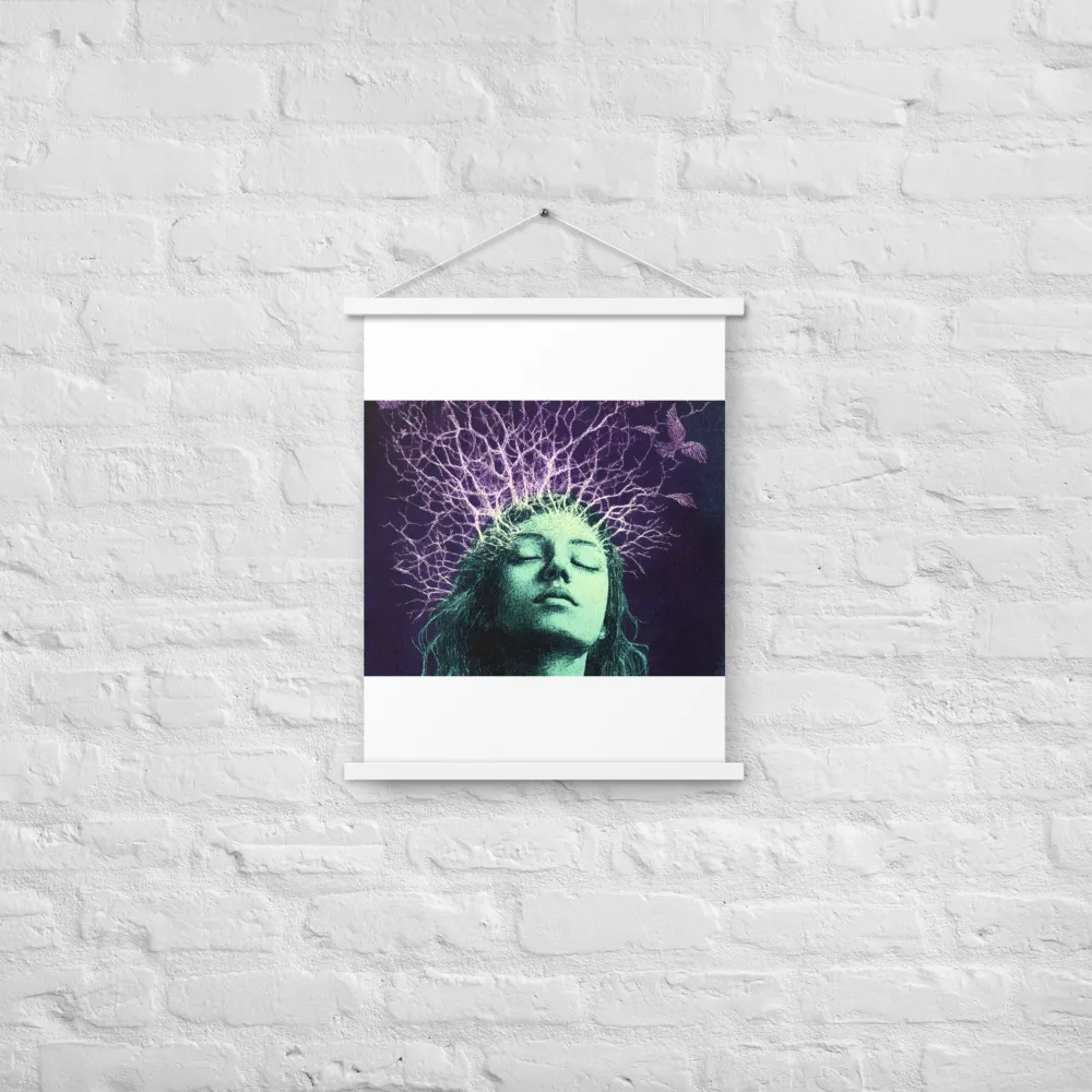 Whispers of Freedom | Poster With White Wood Hanger | 18″×24″