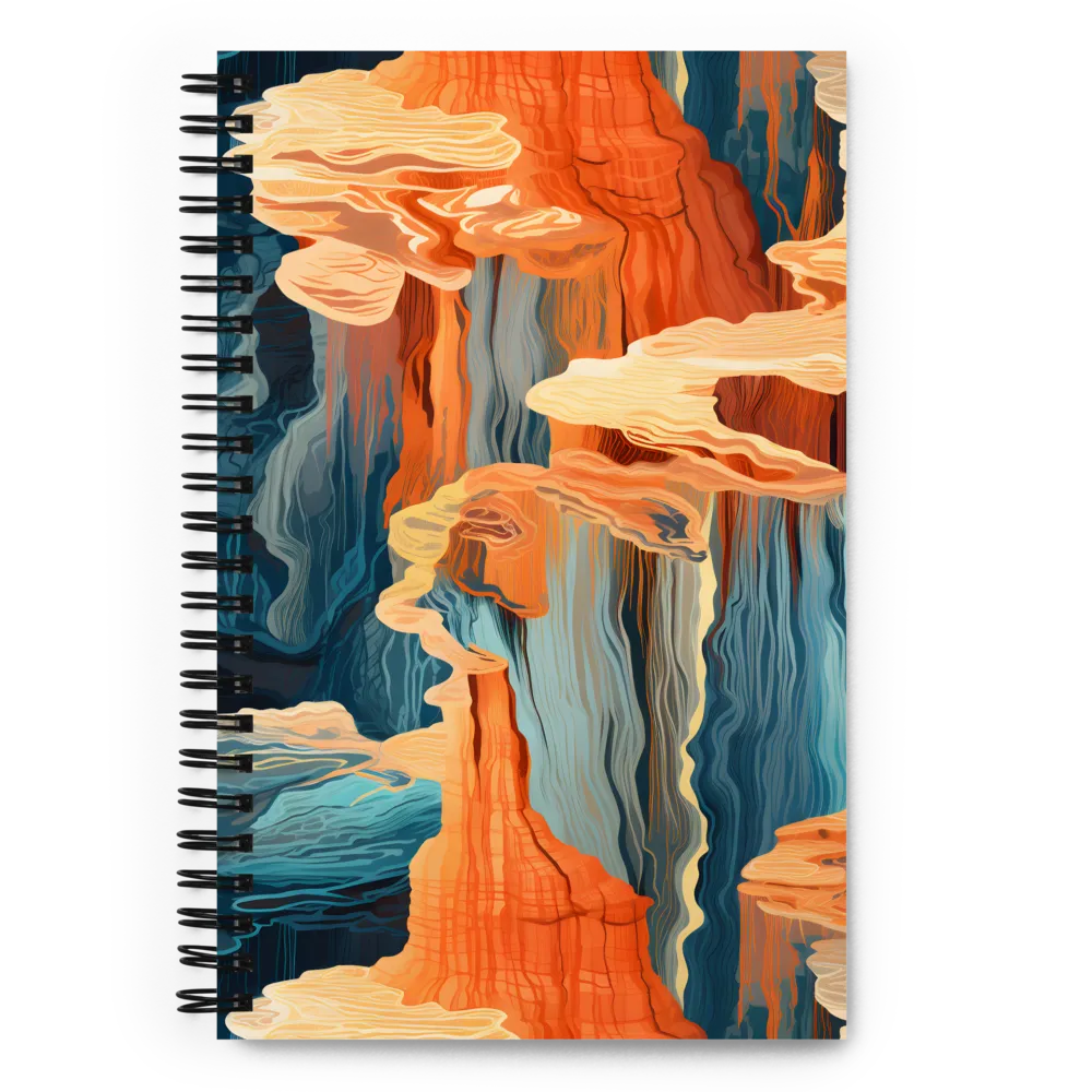 Ethereal Canyon Dreamscape | Spiral Notebook