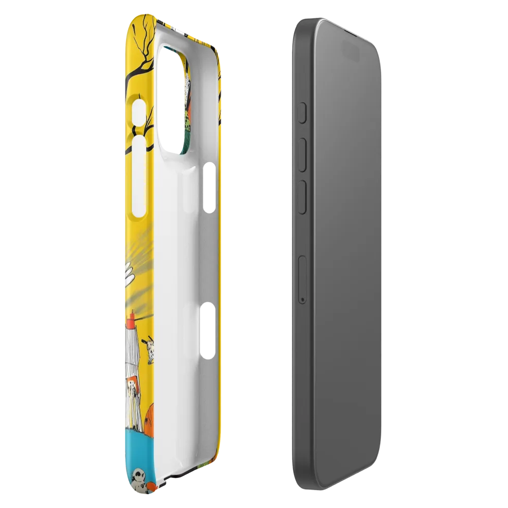 The Whimsical Tree of Imagination | Phone Case |  16 Pro Max | Snap Case | Glossy