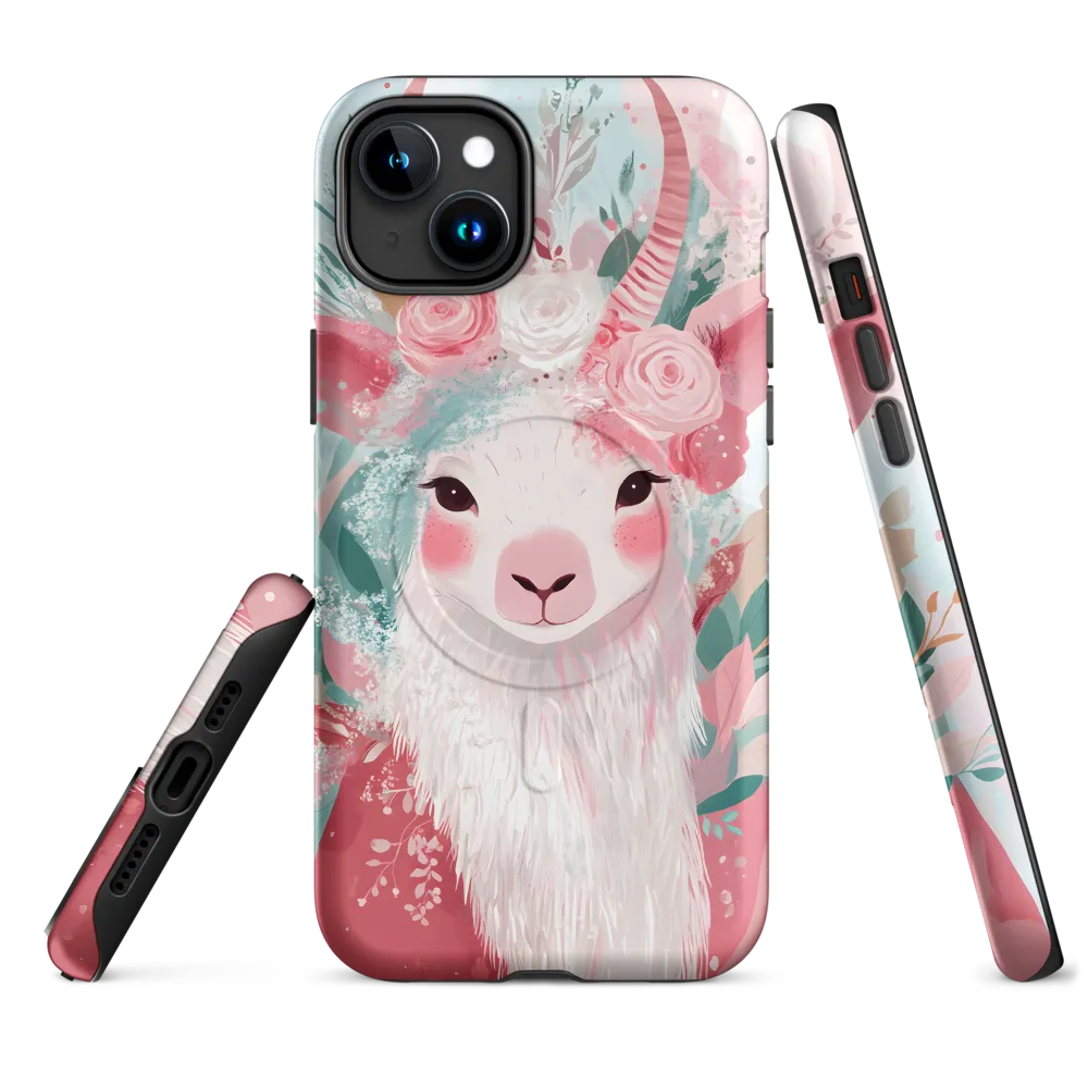 Spring Whimsy: The Floral Goat