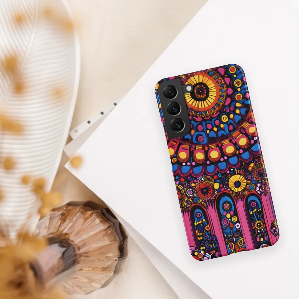 Whimsical Mandala Symphony | Phone Case |  S22 Plus | Snap Case | Matte