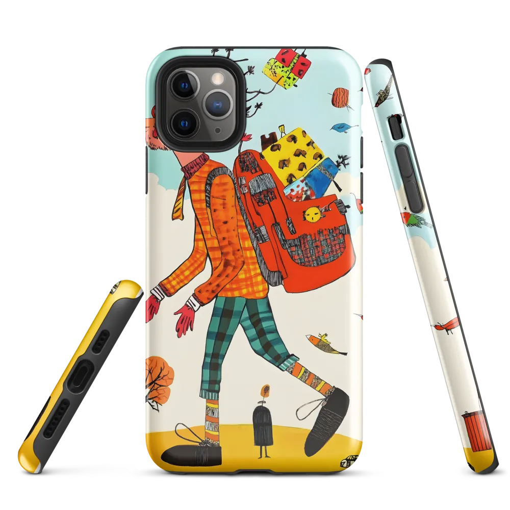 Adventures in Colorful Trails | Phone Case |  11 Pro Max | Tough Case | Glossy