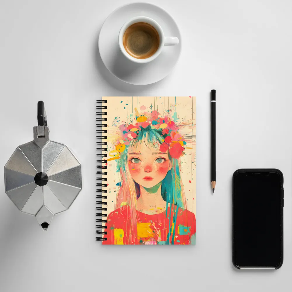 Whimsical Blossom | Spiral Notebook