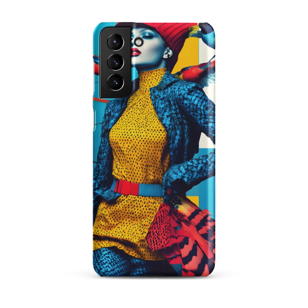 Vibrant Fusion of Nature and Fashion