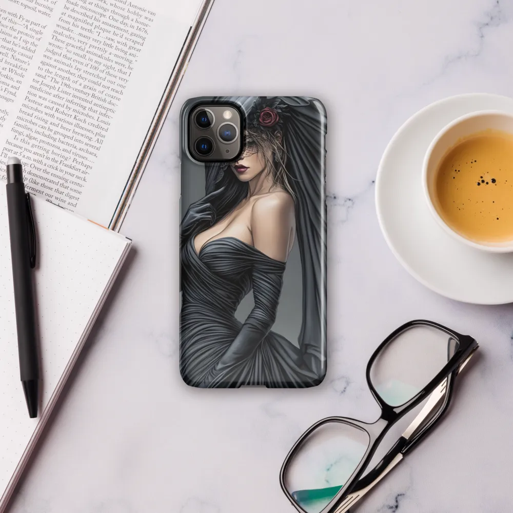 Veiled Elegance | Phone Case |  11 Pro Max | Snap Case | Glossy