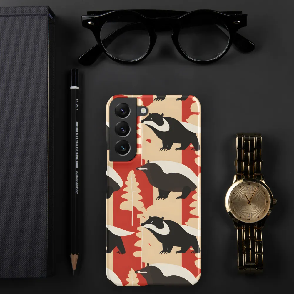 Wildlife Pattern: The Badger Tale