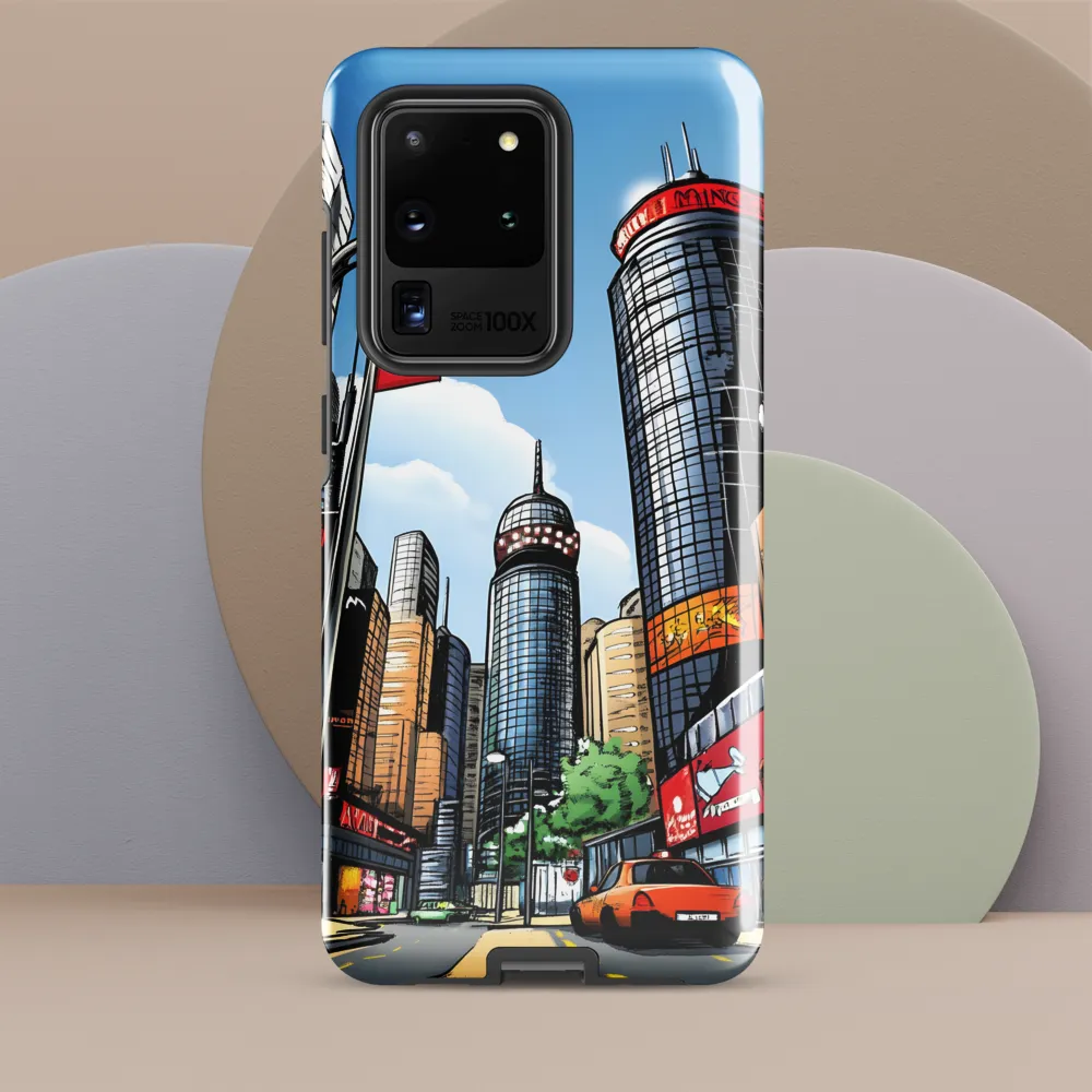 Urban Pulse: A Comic Cityscape