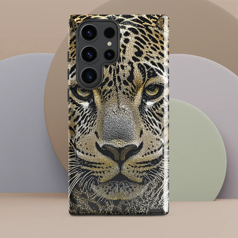 The Majestic Gaze: Portrait of a Leopard