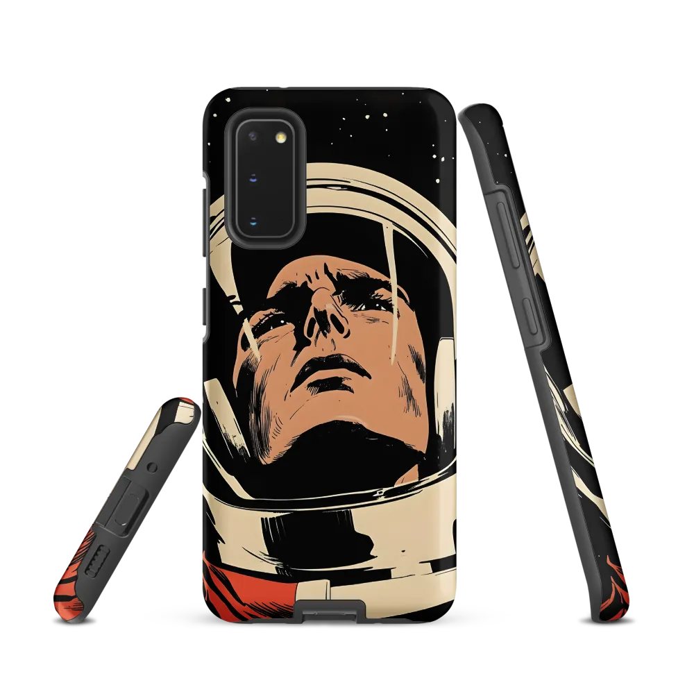 Gaze of the Astronaut | Phone Case |  S20 | Tough Case | Matte