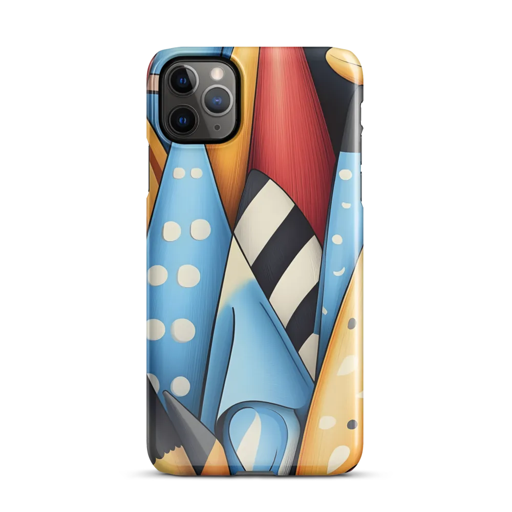 Whimsical Tangle of Colors | Phone Case |  11 Pro Max | Snap Case | Glossy