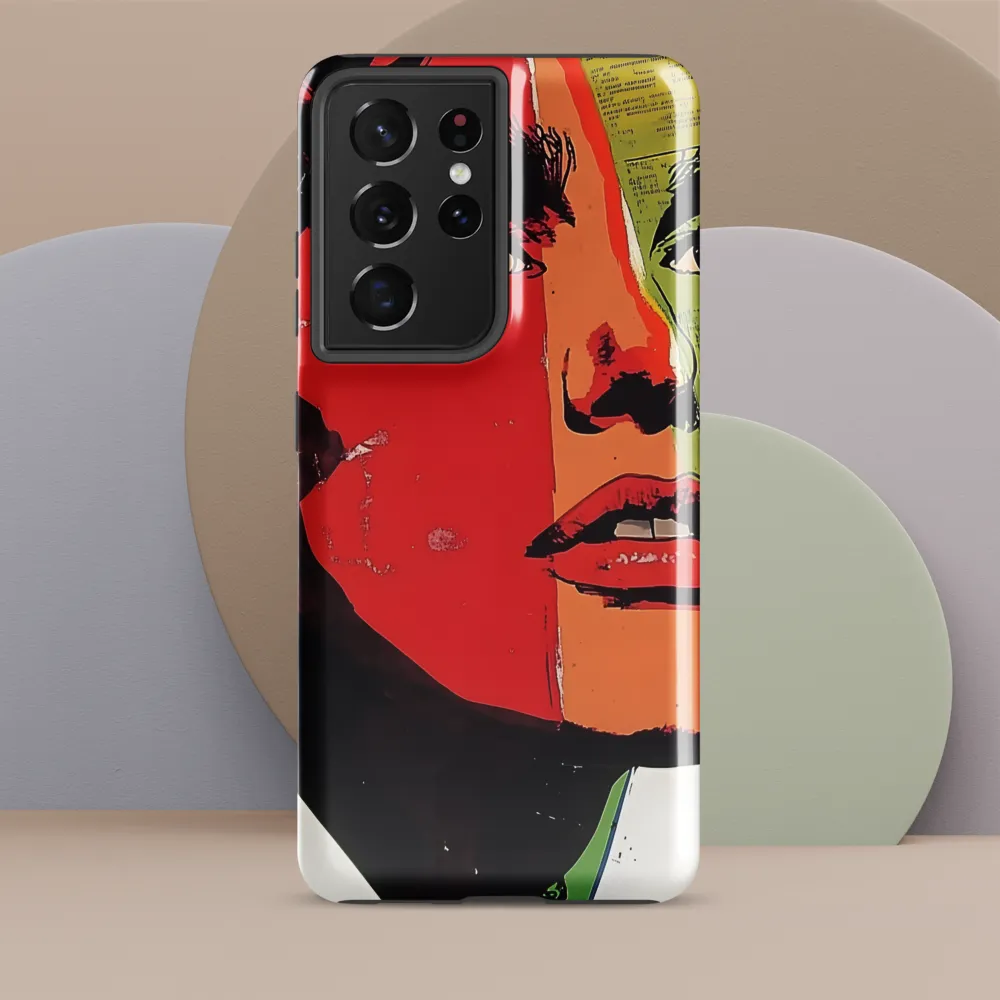 Vibrant Expressions: A Pop Art Portrait