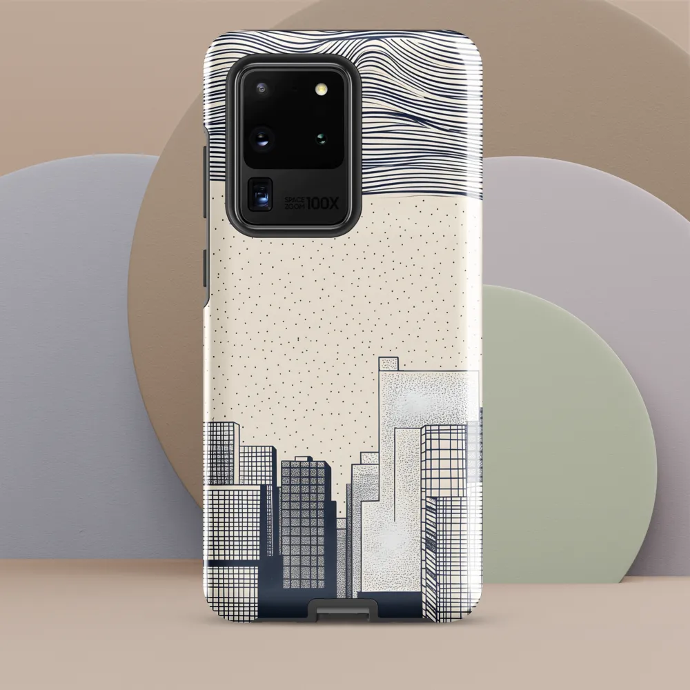 Urban Patterns: A Minimalist Skyline