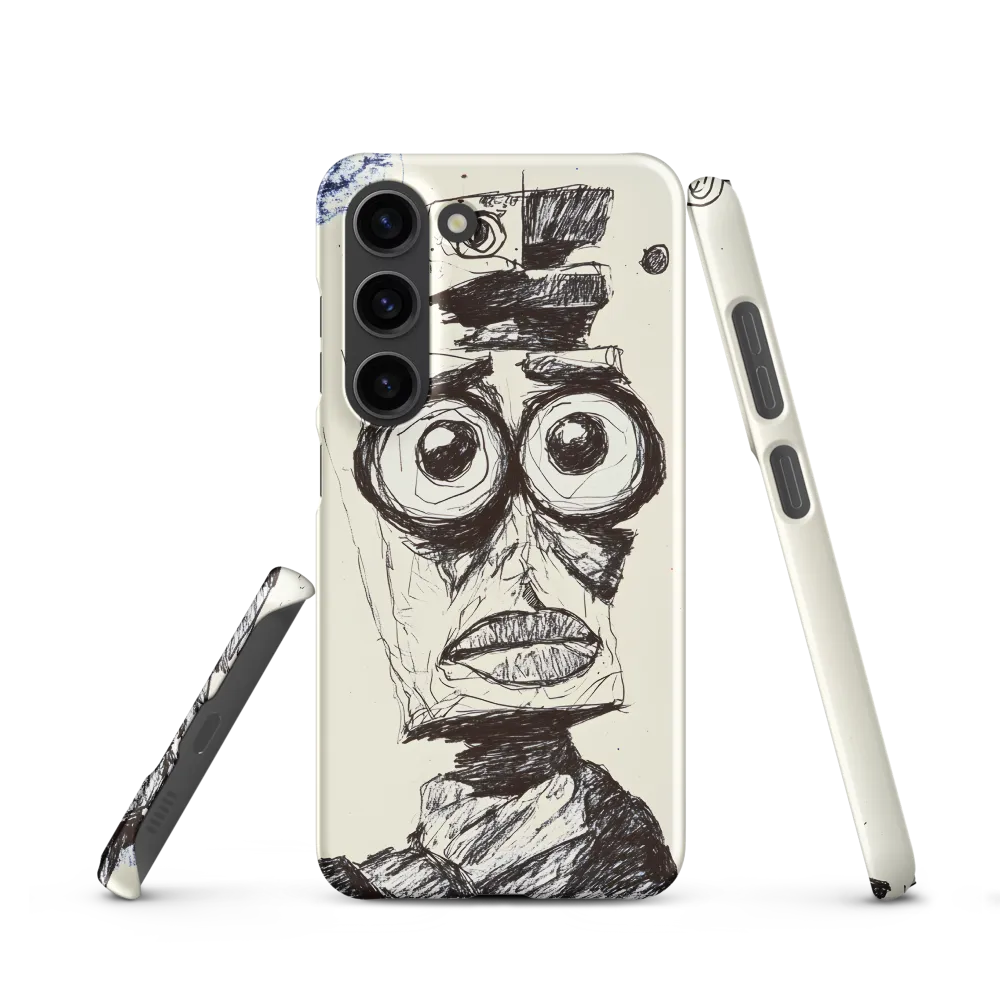 Abstract Surrealist Figure in Cubism