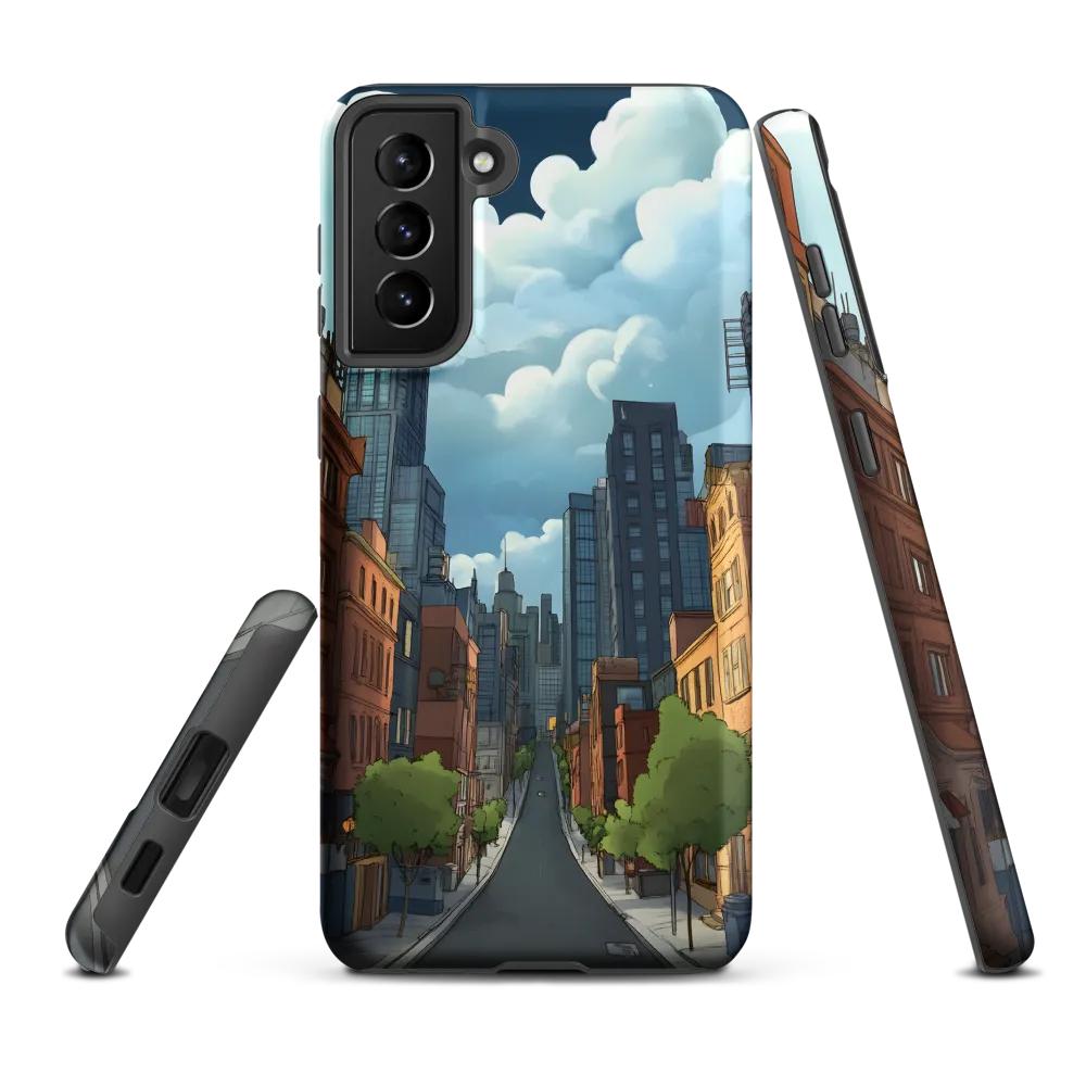 Urban Serenity: A Digital Cityscape
