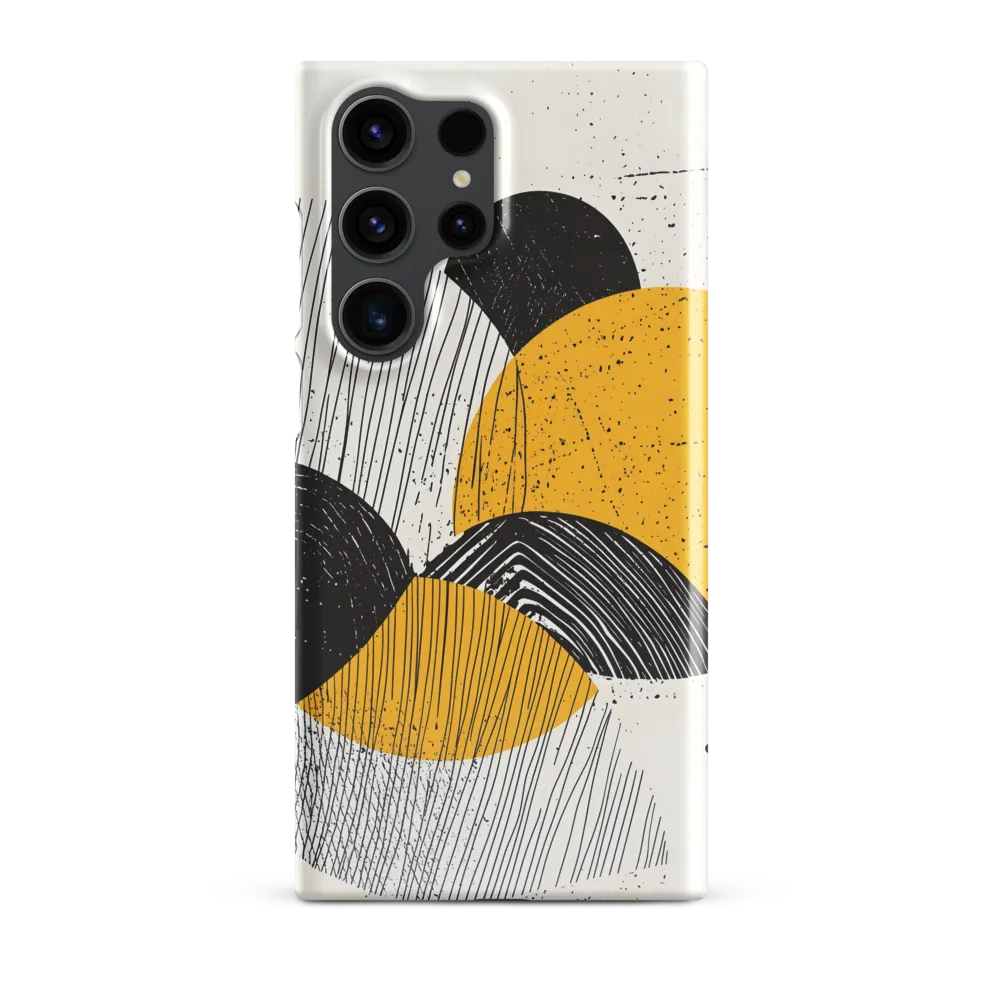 Dynamic Harmony in Black and Yellow