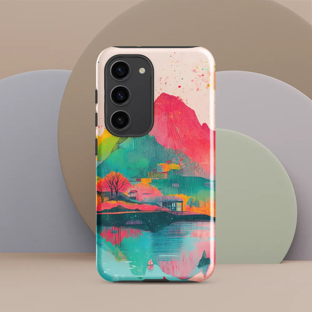 Vibrant Serenity: A Surreal Landscape