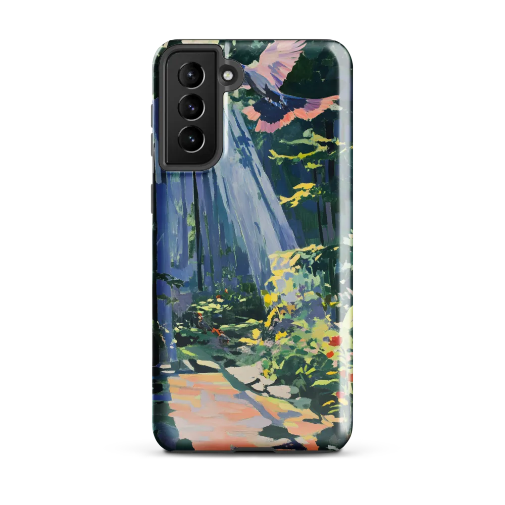 Flight of Light: A Serene Forest