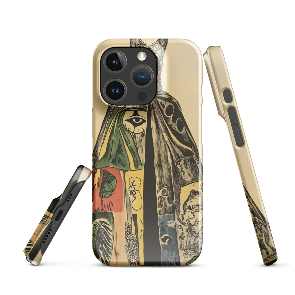 Mystical Cloak of Symbols | Phone Case |  16 Pro | Snap Case | Glossy