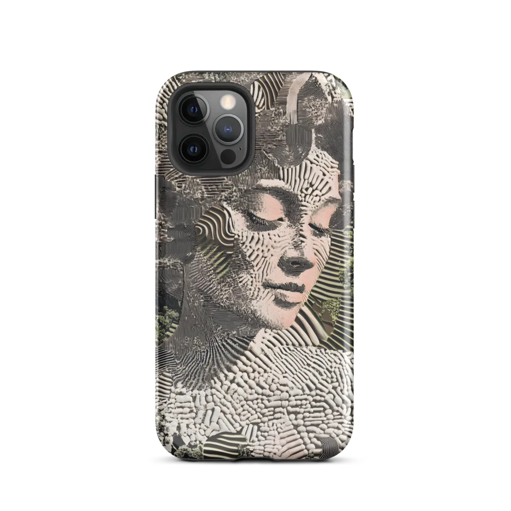 Ethereal Blend of Nature and Humanity | Phone Case |  12 Pro | Tough Case | Glossy