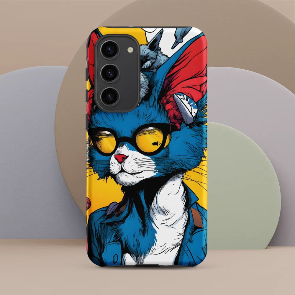 Whimsical Feline Coolness