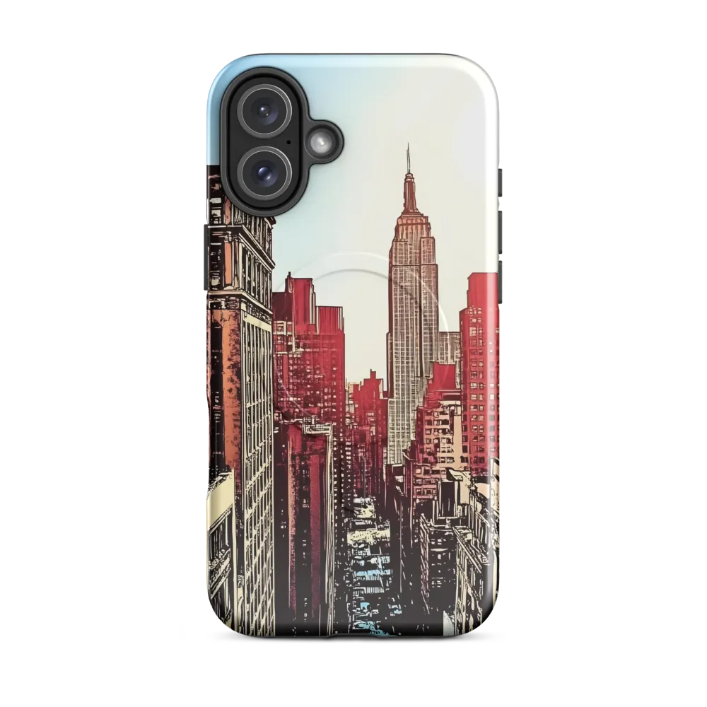 Urban Symphony: A Tribute to the Skyline | Phone Case |  16 Plus | MagSafe® Tough Case | Glossy