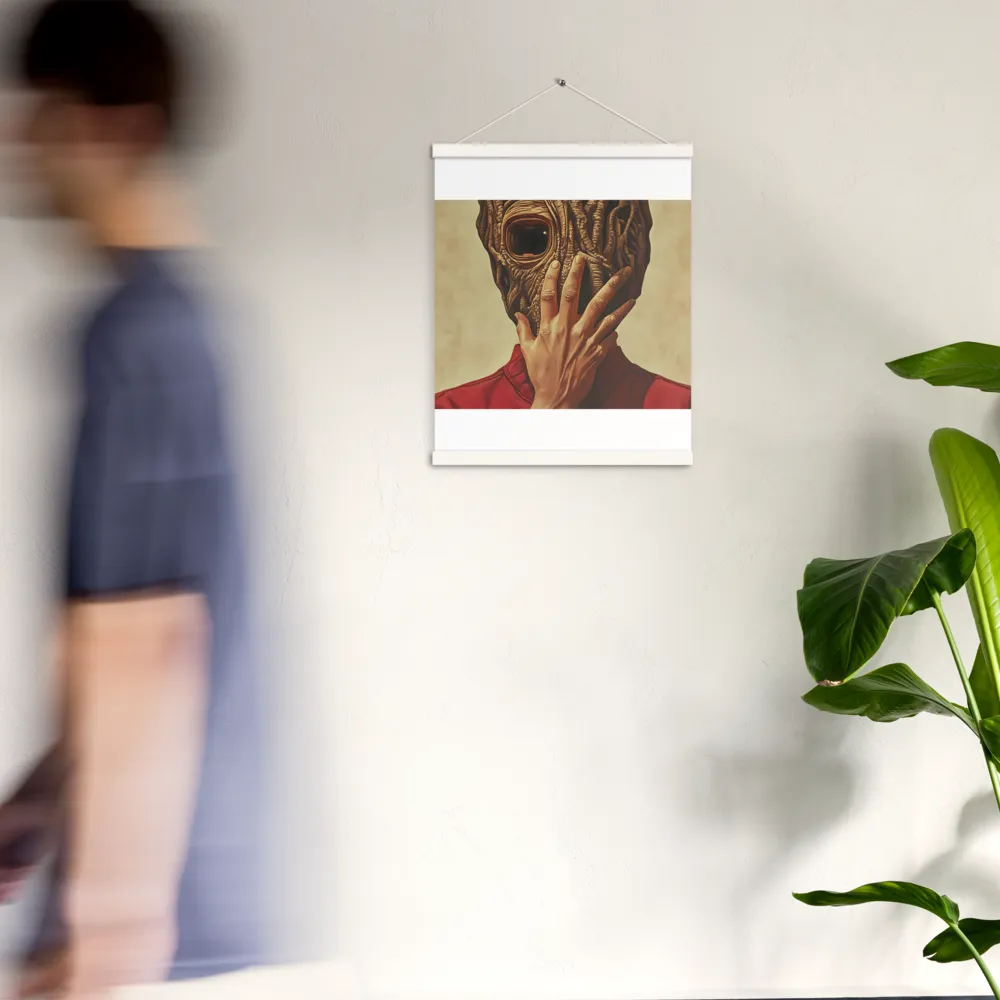 The Mask of Roots | Poster With White Wood Hanger | 16″×20″