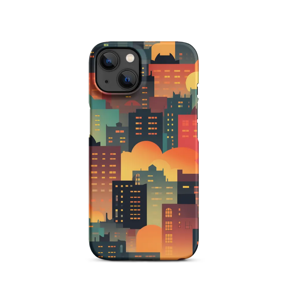 Twilight in the Concrete Jungle | Phone Case |  13 | Snap Case | Matte