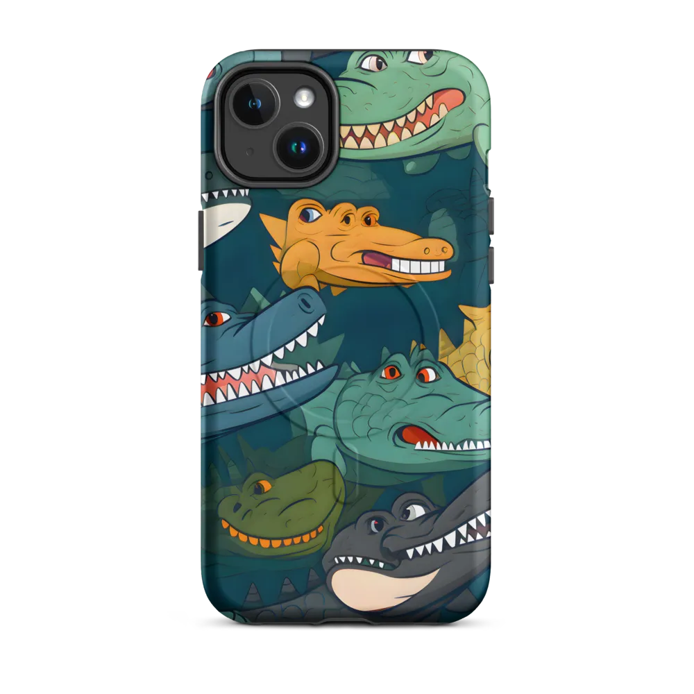 Cheerful Crocodilian Parade