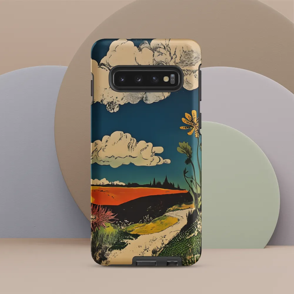 Surreal Blooming Landscape
