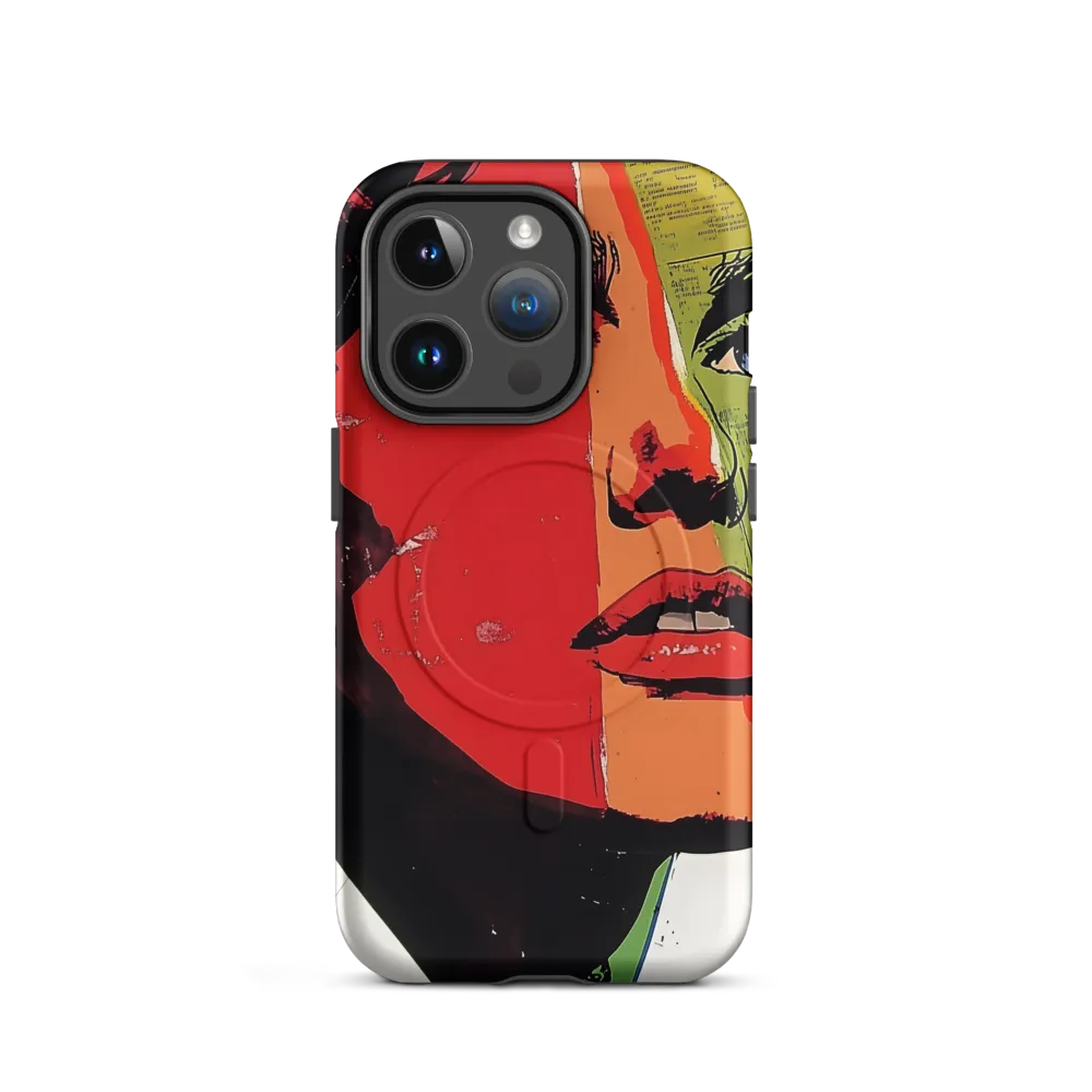 Vibrant Expressions: A Pop Art Portrait