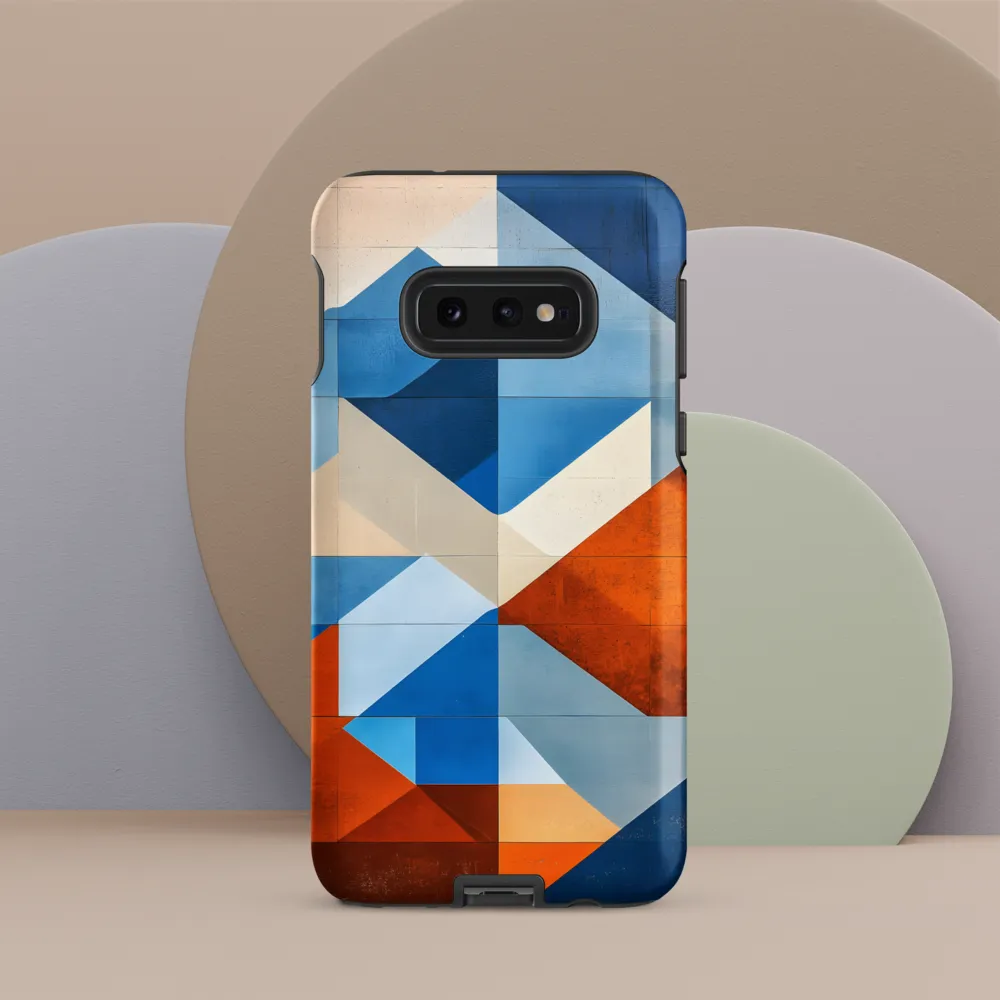 Geometric Harmony: A Vibrant Landscape