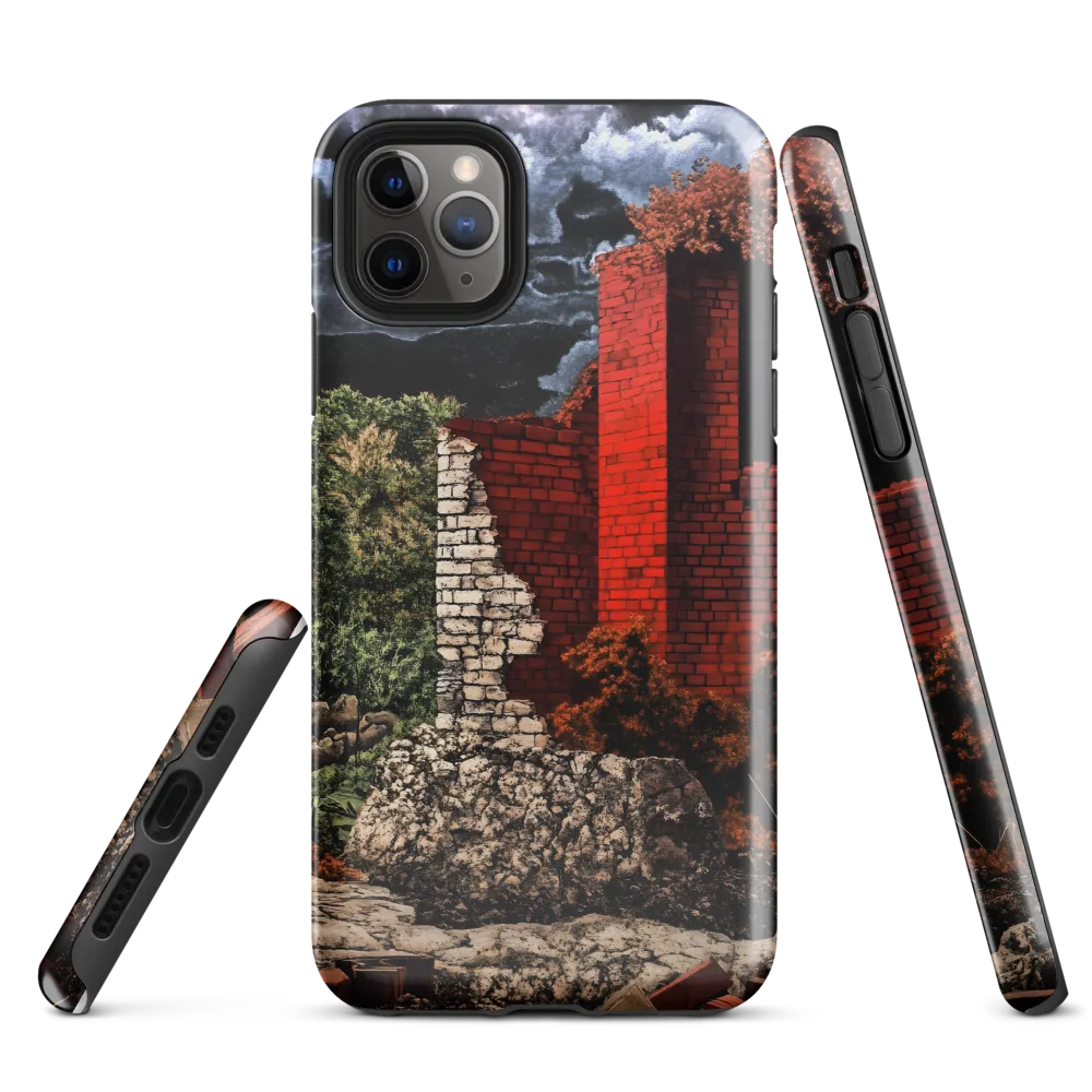 Resilience in Ruins | Phone Case |  11 Pro Max | Tough Case | Glossy