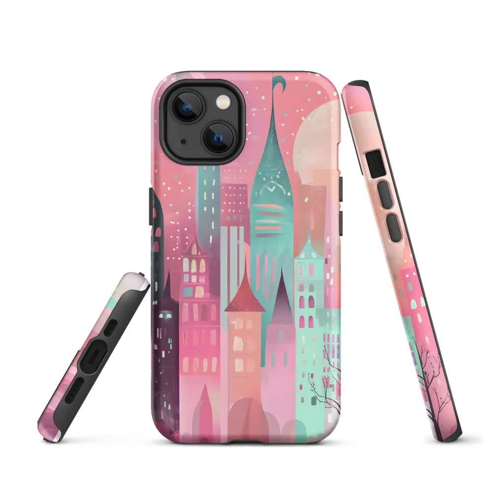 Whimsical City at Dusk