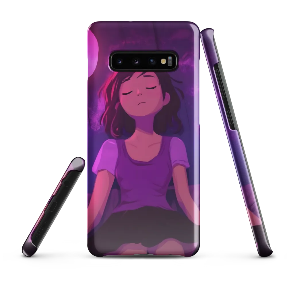 Moonlit Serenity | Phone Case |  S10 Plus | Snap Case | Glossy