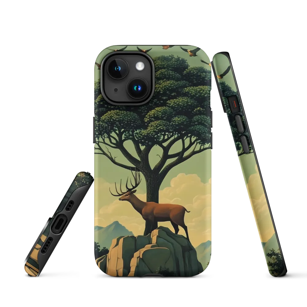 Stag at the Tree's Summit