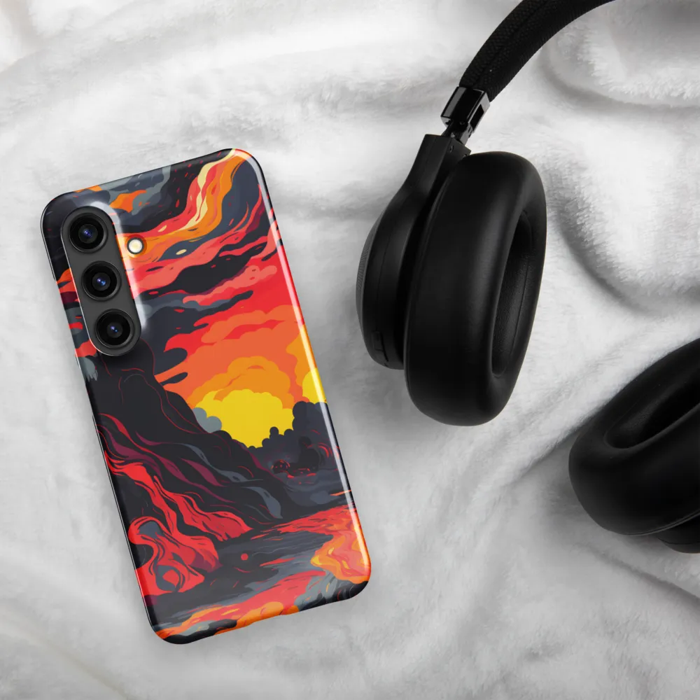 Eruption of Colors | Phone Case |  S24 | Snap Case | Glossy