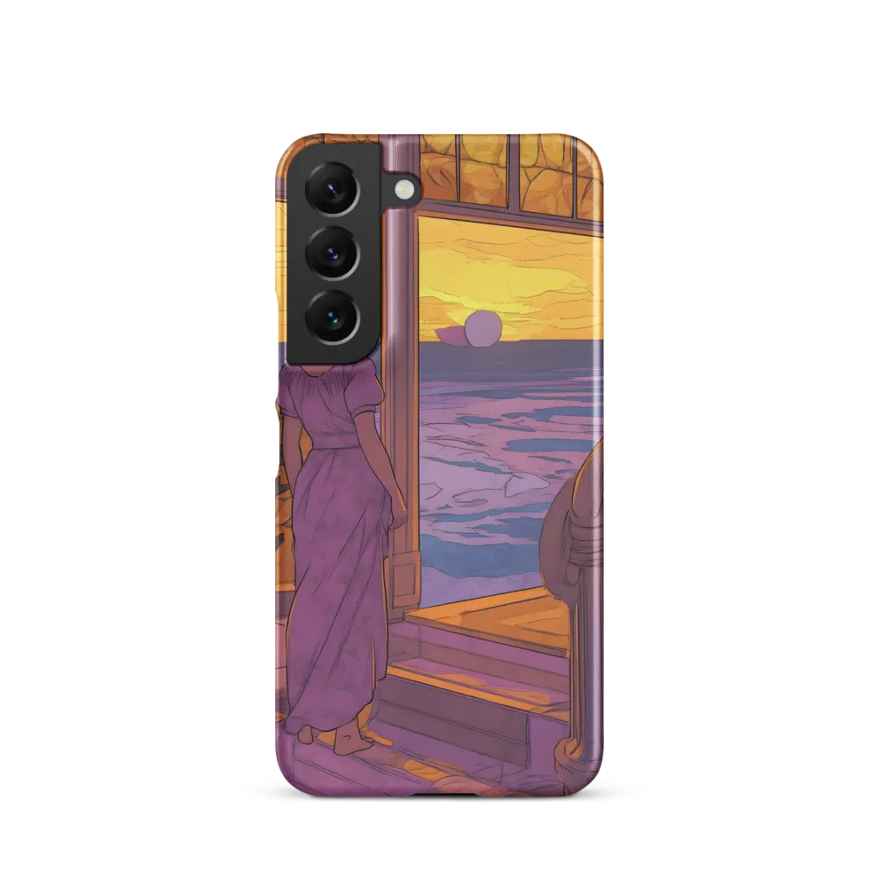 Whispers of the Sunset | Phone Case |  S22 | Snap Case | Matte