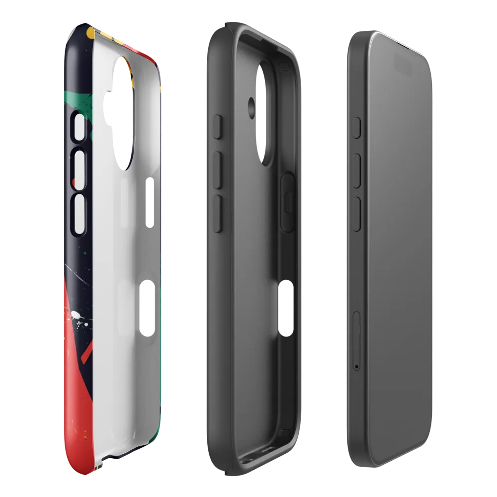 Dynamic Geometries | Phone Case |  16 | Tough Case | Glossy