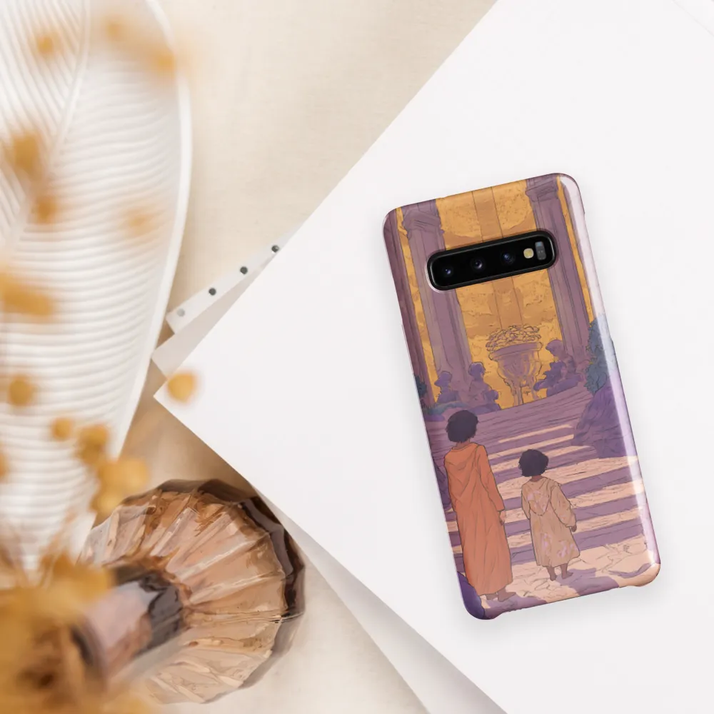 Journey into the Light | Phone Case |  S10 | Snap Case | Glossy