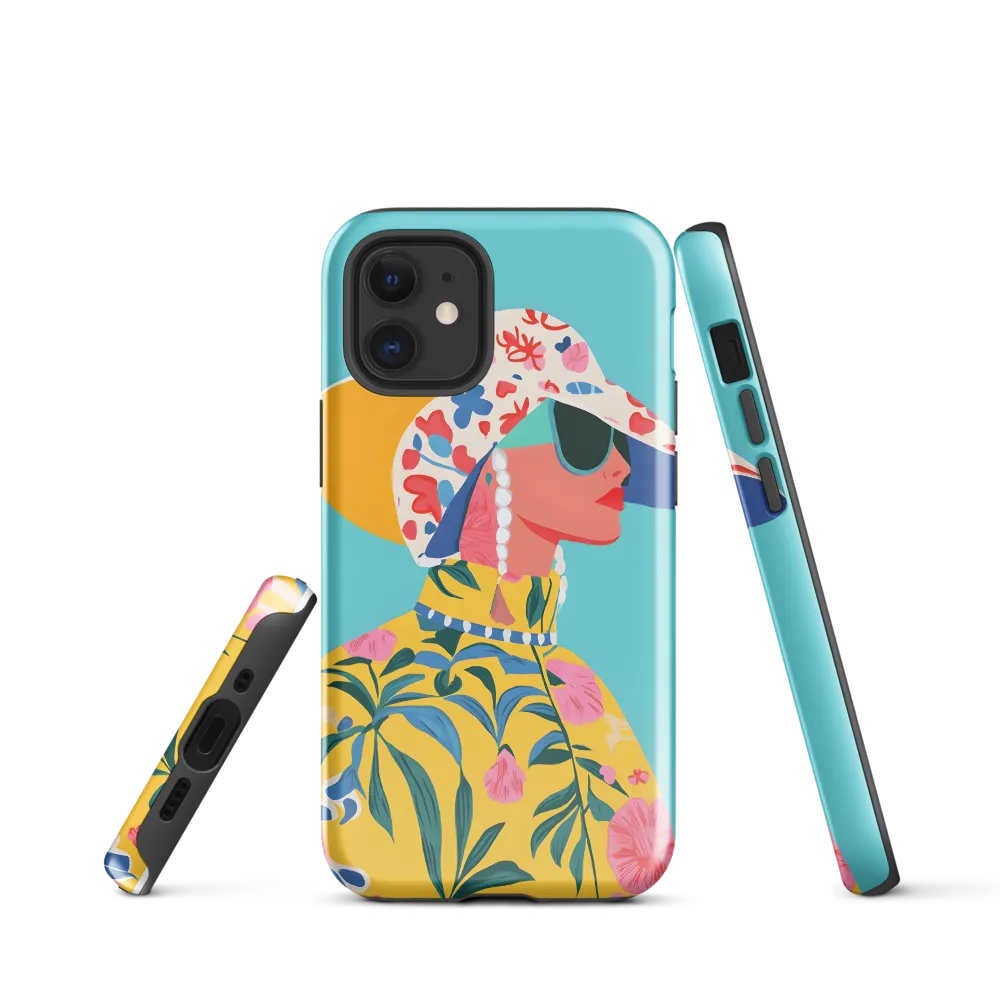 Tropical Confidence: A Fashion Portrait