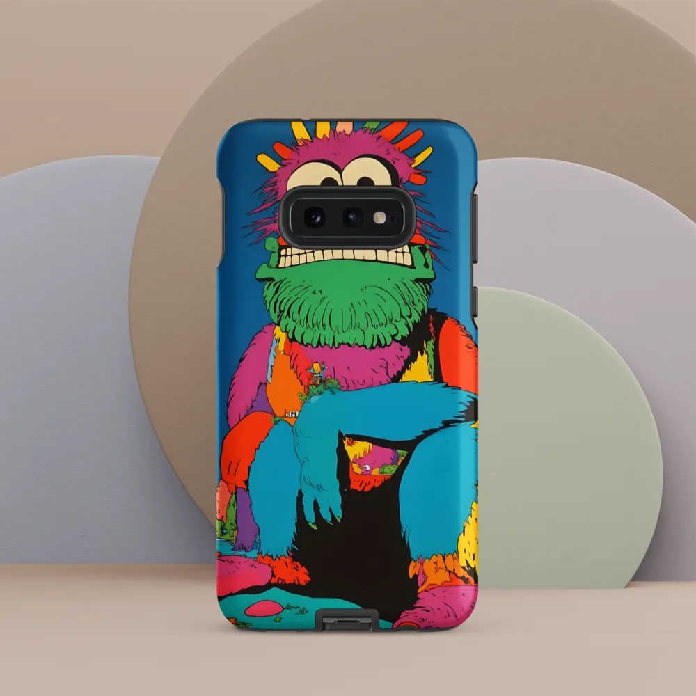 Whimsical Giant: A Playful Monster Encounter