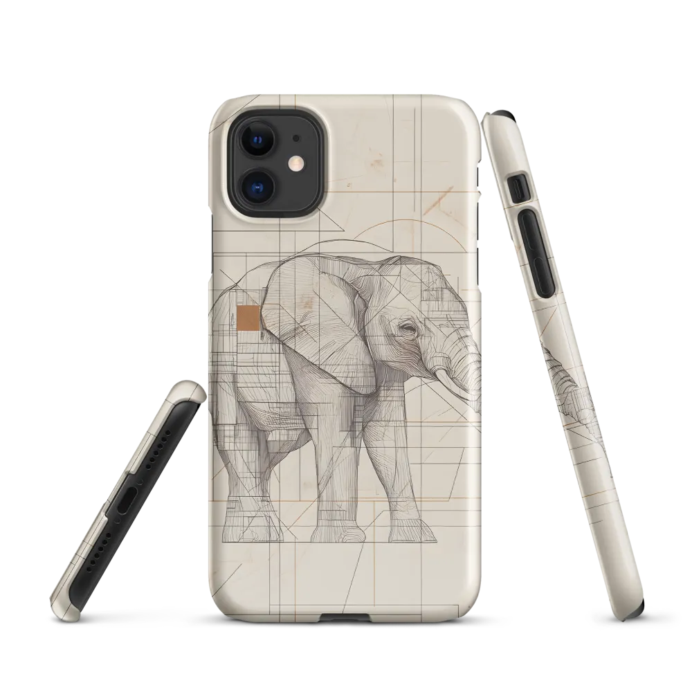 Geometric Elegance: The Steel Elephant