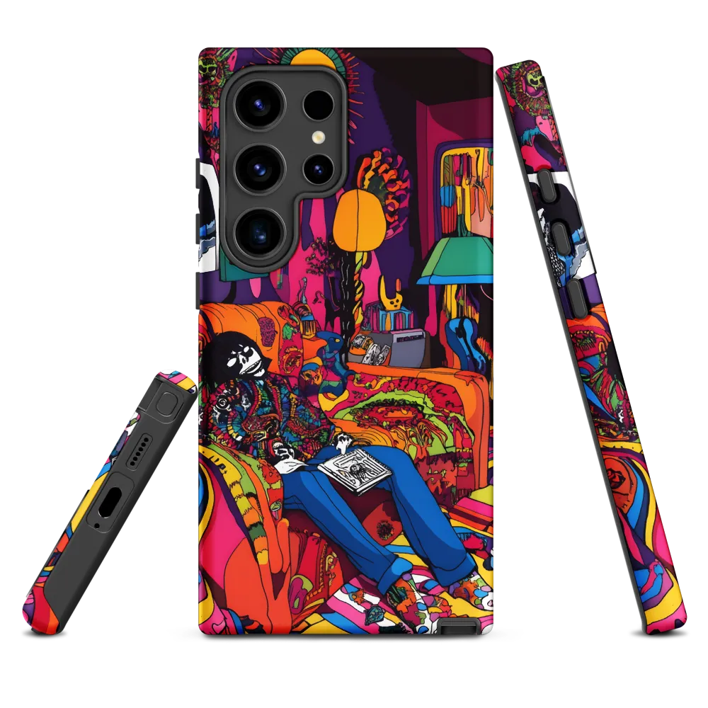 Psychedelic Reverie | Phone Case |  S24 Ultra | Tough Case | Matte