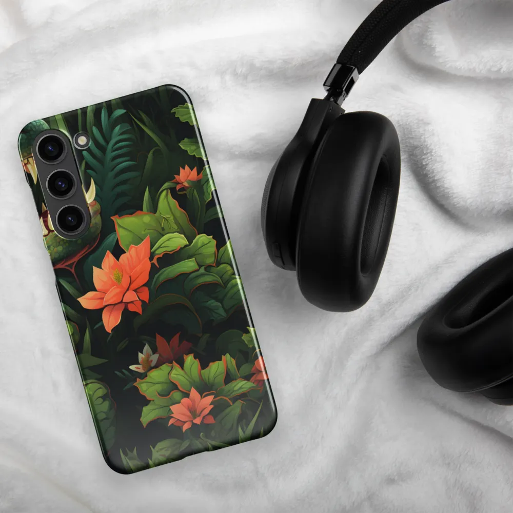 Into the Lush Unknown | Phone Case |  S23 Plus | Snap Case | Glossy